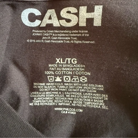 Johnny Cash Band T Shirt Black and Green Cotton Festival Streetwear NEW - Picture 8 of 10